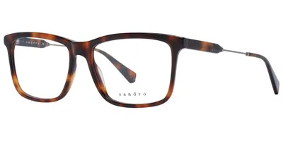 Sandro Sd1009 Men's Glasses, Tortoiseshell, Size 56 In Brown