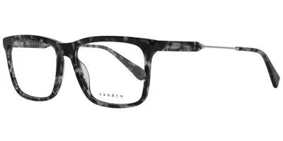 Sandro Sd1009 Men's Glasses, Tortoiseshell, Size 56 In Gray