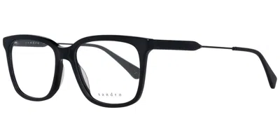 Sandro Sd1011 Men's Glasses, Black, Size 53