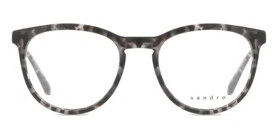 Sandro Sd1012 Men's Glasses, Tortoiseshell, Size 51 In Gray