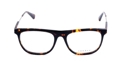 Sandro Sd1019 Men's Glasses, Tortoiseshell, Size 54 In Brown