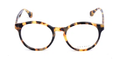 Sandro Sd1030 Men's Glasses, Tortoiseshell, Size 50