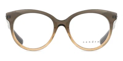 Sandro Sd2000 Women's Glasses, Brown, Size 48