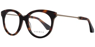 Sandro Sd2000 Women's Glasses, Tortoiseshell, Size 48 In Brown