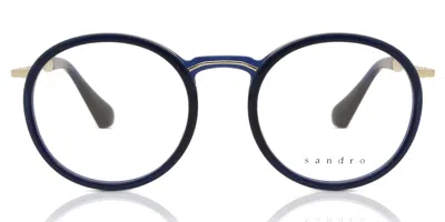 Sandro Sd2012 Men's Glasses, Blue, Size 48