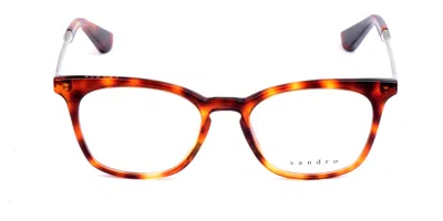 Sandro Sd2019 Men's Glasses, Tortoiseshell, Size 48