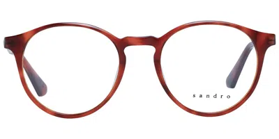 Sandro Sd2030 Men's Glasses, Tortoiseshell, Size 49 In Brown