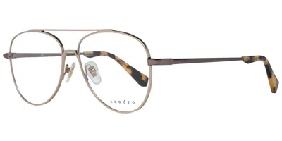 Sandro Sd3001 Men's Glasses, Gold, Size 55
