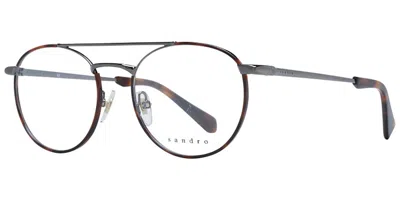 Sandro Sd3007 Men's Glasses, Tortoiseshell, Size 54
