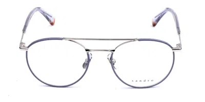 Sandro Sd3012 Men's Glasses, Black, Size 52 In Multi