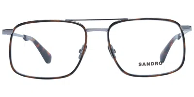 Sandro Sd3017 Men's Glasses, Tortoiseshell, Size 56