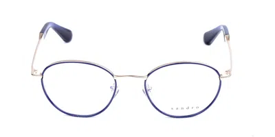 Sandro Sd4000 Men's Glasses, Blue, Size 48