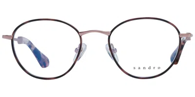 Sandro Sd4000 Men's Glasses, Tortoiseshell, Size 48