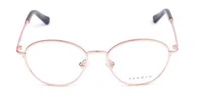 Sandro Sd4008 Men's Glasses, Rose-gold, Size 49