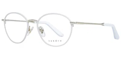 Sandro Sd4008 Men's Glasses, White, Size 49