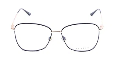 Sandro Sd4013 Men's Glasses, Black, Size 55