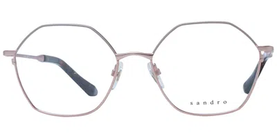 Sandro Sd4015 Men's Glasses, Gold, Size 56