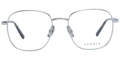 Sandro Sd4017 880 Men's Glasses Silver Size 52 - Free Lenses - Blue Light Block Available