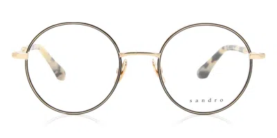 Sandro Sd4019 Men's Glasses, Black, Size 49 In Multi