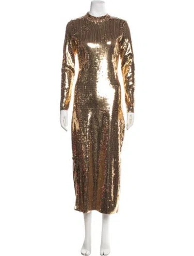 Pre-owned Sandro Sequin Midi Length Dress W/ Tags