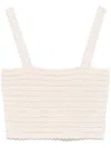 Sandro Sequined Tank Top In Neutrals