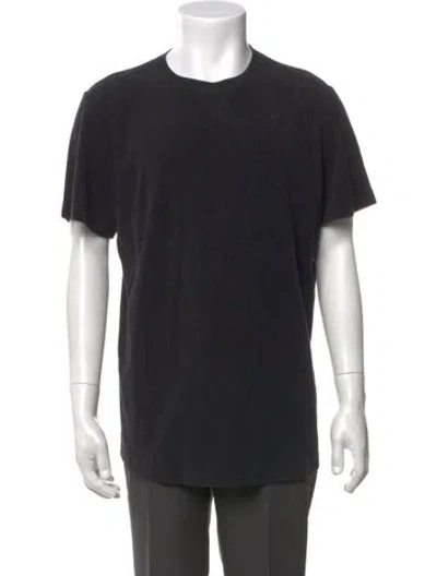 Pre-owned Sandro Short Sleeve Shirt In Blue