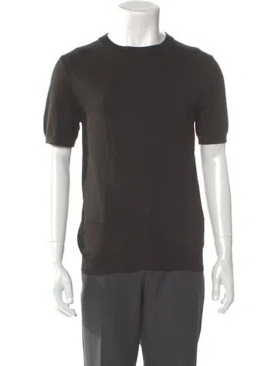 Pre-owned Sandro Short Sleeve Shirt In Gray