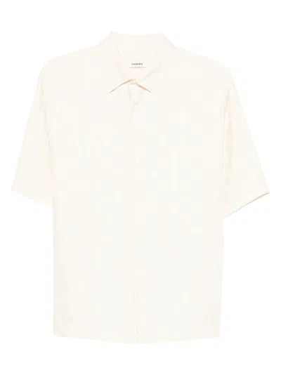 Sandro Short-sleeve Shirt In Neutral