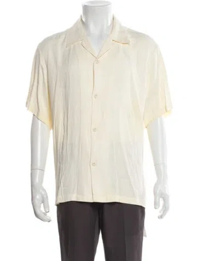 Pre-owned Sandro Short Sleeve Shirt In Neutral
