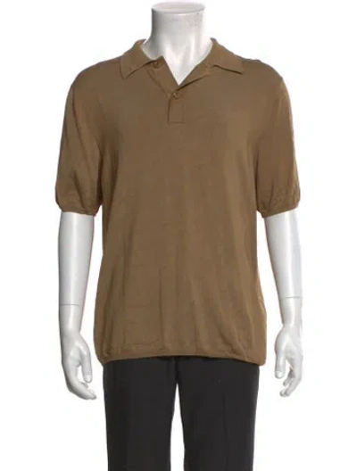 Pre-owned Sandro Short Sleeve Shirt In Neutral