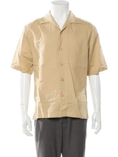 Pre-owned Sandro Short Sleeve Shirt In Neutral