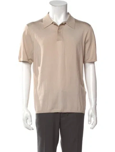 Pre-owned Sandro Short Sleeve Shirt In Neutral