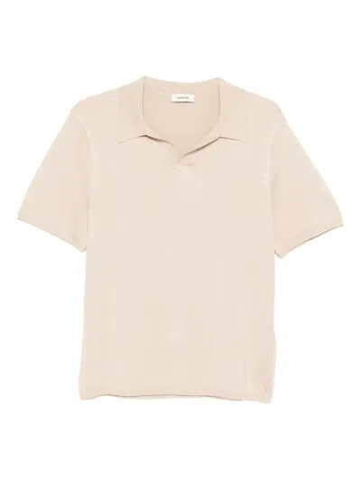 Sandro Short-sleeve V-neck T-shirt In Neutral