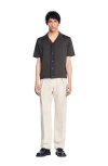 Sandro Short Sleeved Shirt In Dark Kaki.