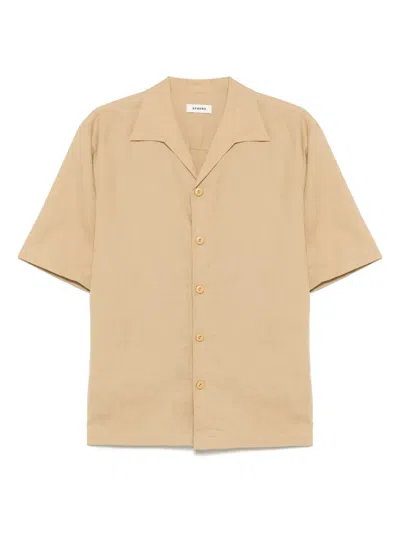 Sandro Short-sleeves Shirt In Brown