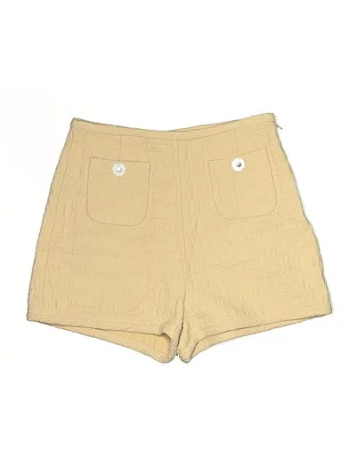 Pre-owned Sandro Shorts In Tan