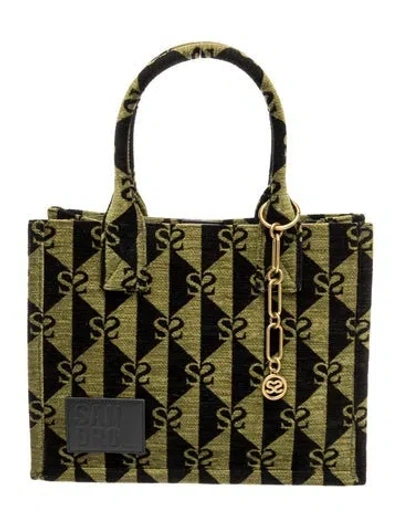 Pre-owned Sandro Shoulder Bag In Green