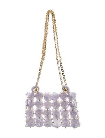 Pre-owned Sandro Shoulder Bag In Purple