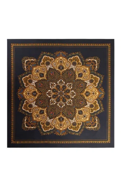 Sandro Silk Bandana Print Scarf In Multi