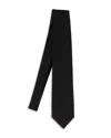 Sandro Silk Jacquard Tie In Black