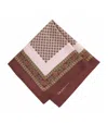 Sandro Silk Printed Scarf In Multi