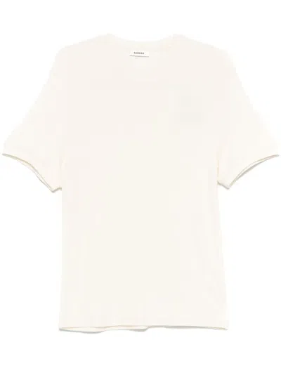 Sandro Silvio T-shirt In White