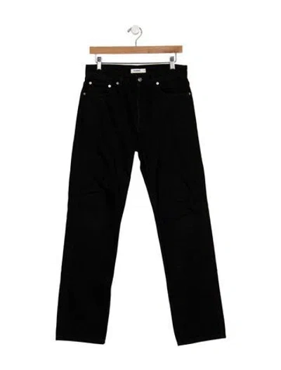 Pre-owned Sandro Skinny Jeans In Black