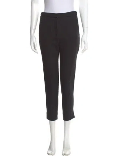 Pre-owned Sandro Skinny Leg Pants In Black