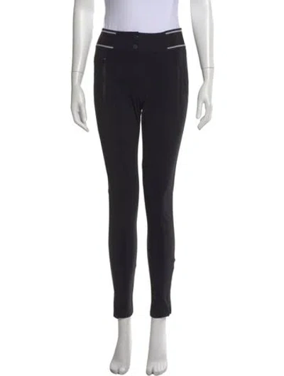Pre-owned Sandro Skinny Leg Pants In Black