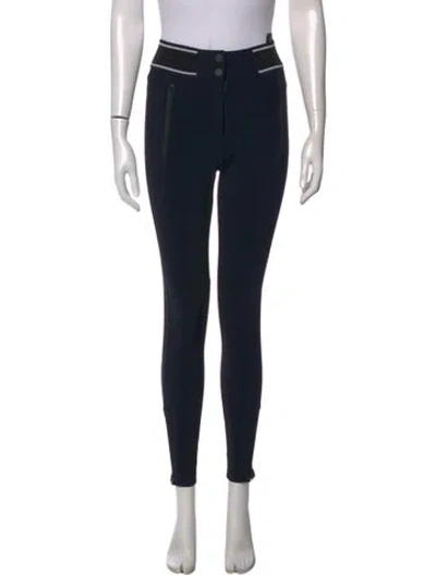 Pre-owned Sandro Skinny Leg Pants In Black