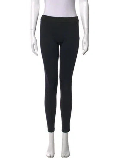 Pre-owned Sandro Skinny Leg Pants In Black/blue