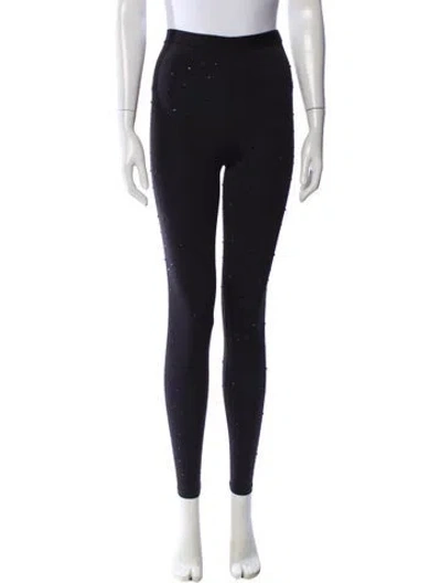 Pre-owned Sandro Skinny Leg Pants In Gray