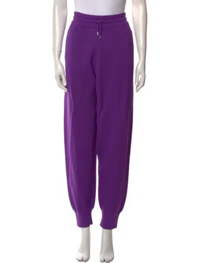 Pre-owned Sandro Skinny Leg Pants In Purple