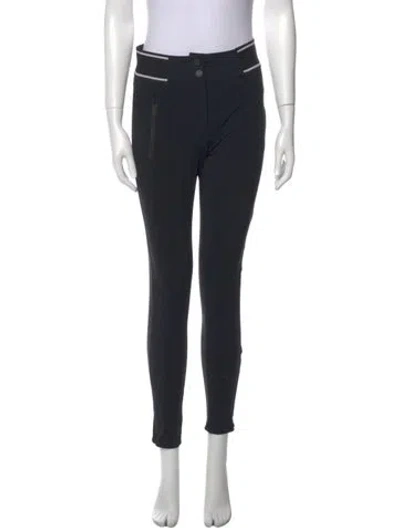 Pre-owned Sandro Skinny Leg Pants In Purple